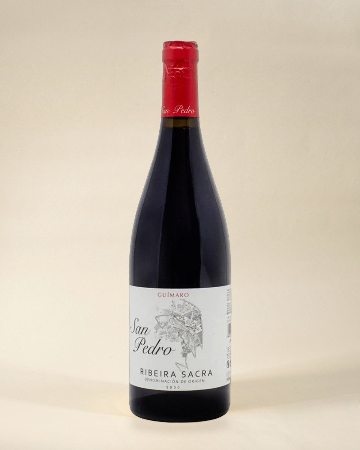 Guímaro - San Pedro (2021) – Rotwein, Brancellao
