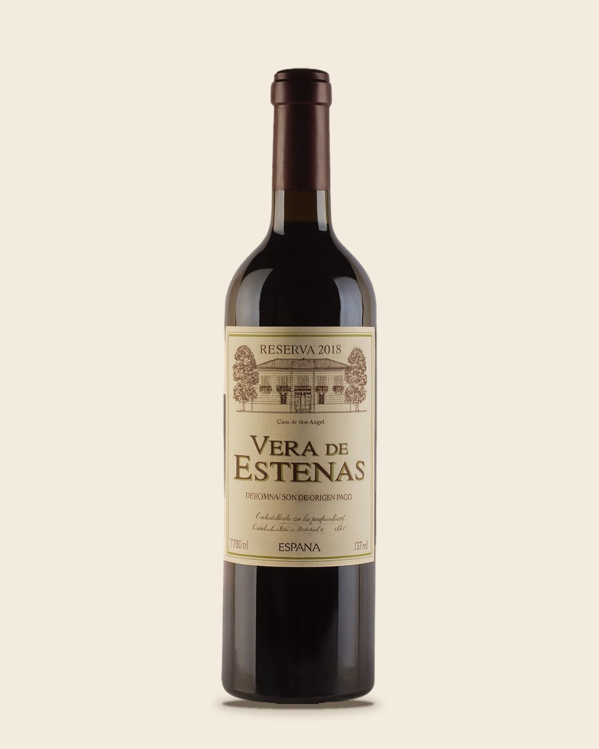 Vera de Estenas Reserva 2020 Bobal